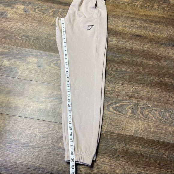 Gymshark Essential Oversized Fit Jogger Toasted Brown Tan Men's XS Sweatpants - Picture 8 of 11